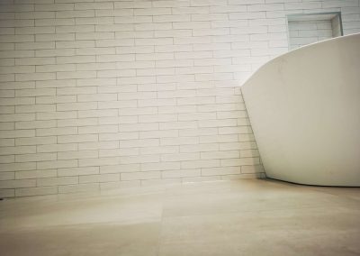 Bathroom tiling